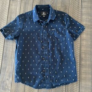 Boys volcom button down